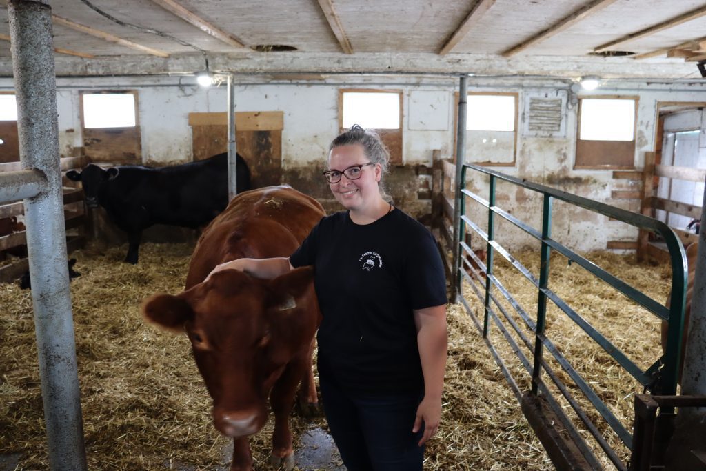 La Ferme Surprenante, Mylene-Surprenant, a bénéficié d’un prêt provenant du Fonds de microcrédit agricole (FMAVR).