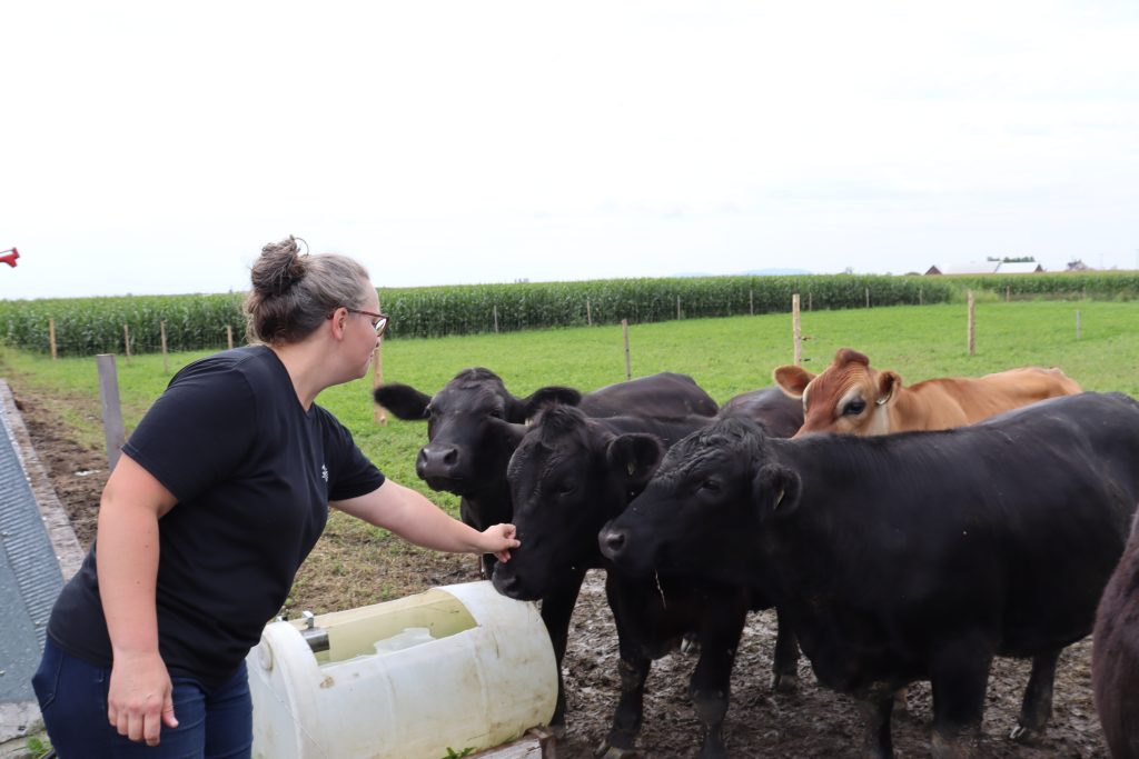La Ferme Surprenante, Mylene-Surprenant, a bénéficié d’un prêt provenant du Fonds de microcrédit agricole (FMAVR).