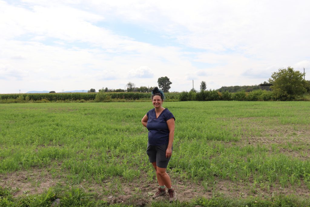 La Ferme La Tête ailleurs, Stéphanie Arteau, a bénéficié d’un prêt provenant du Fonds de microcrédit agricole (FMAVR).